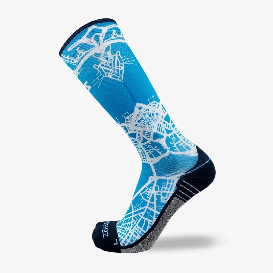 Boston Map Compression Socks (Knee-High) sold by Zensah