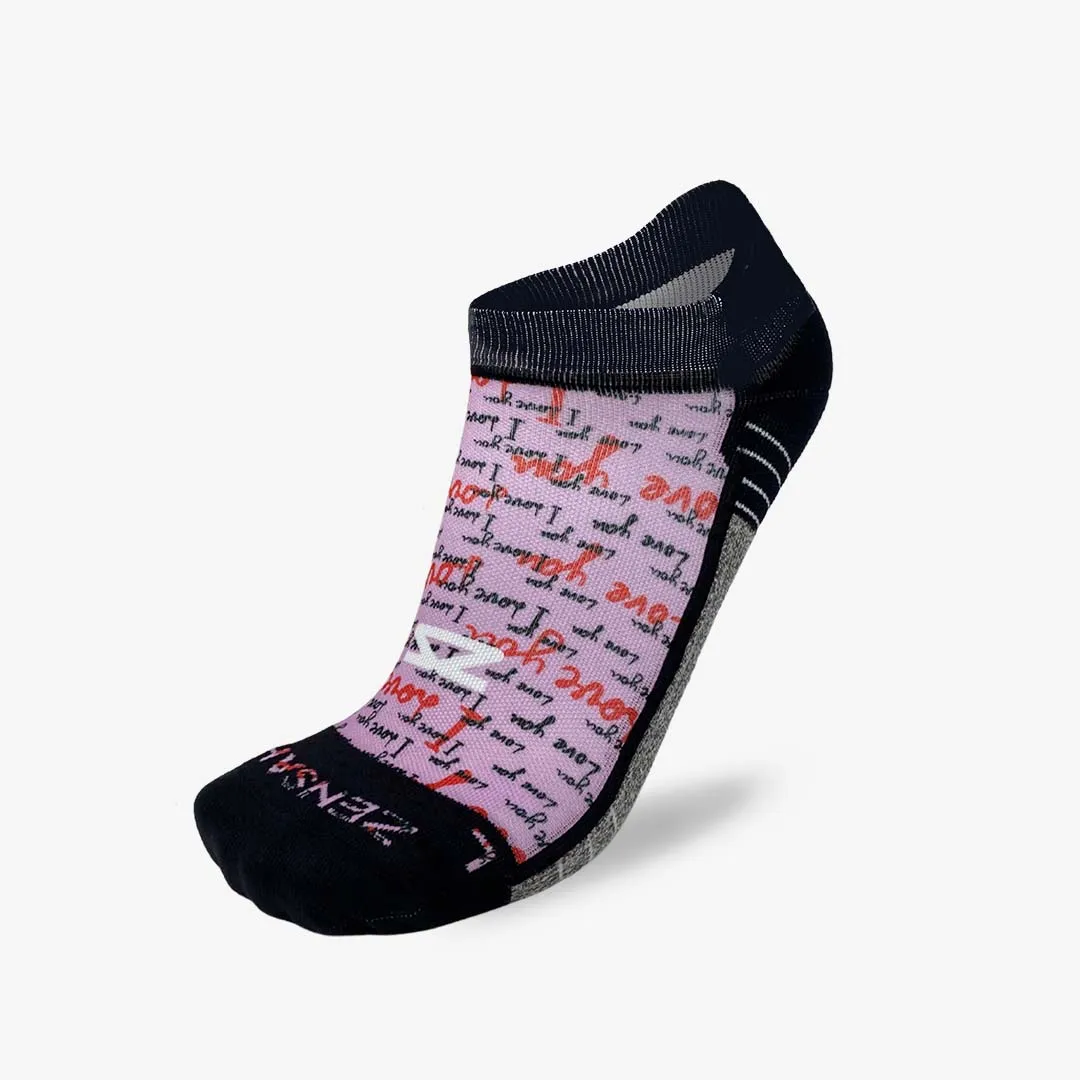 Love You Running Socks (No Show) sold by Zensah product image thumbnail 2