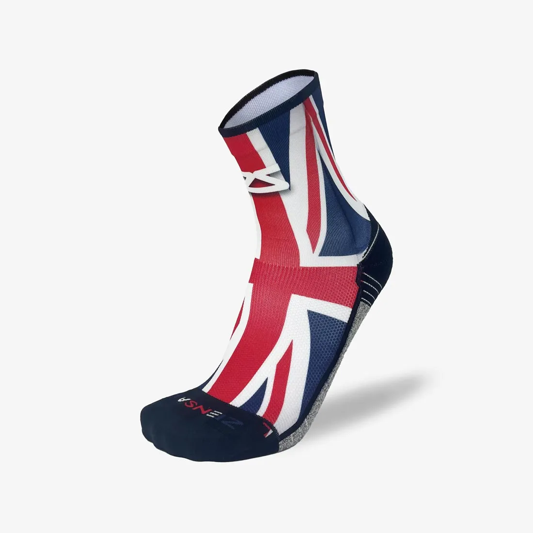 London Union Jack Running Socks (Mini-Crew) sold by Zensah product image thumbnail 2