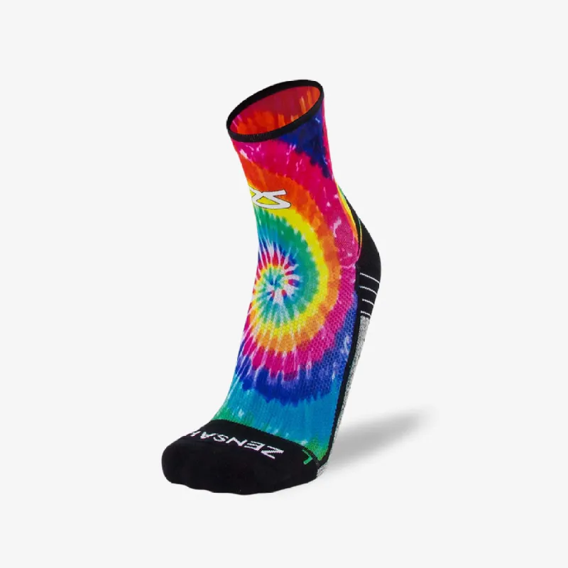 Tie Dye Running Socks (Mini-Crew) sold by Zensah