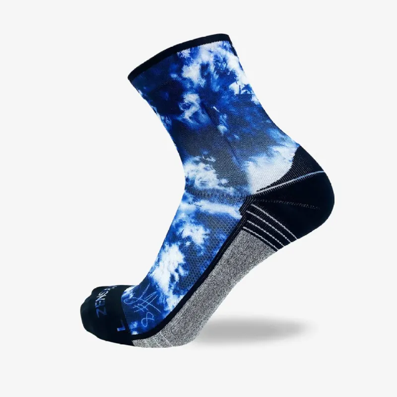 Justin Holiday Tie Dye Socks (Mini-Crew) sold by Zensah