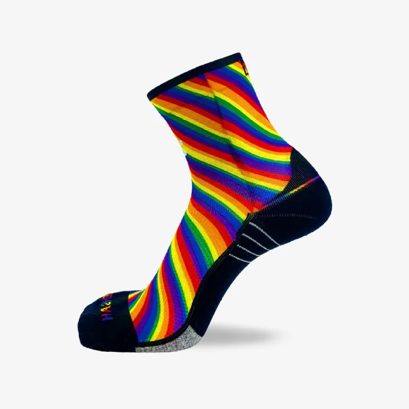 Rainbow Flag Socks (Mini-Crew) sold by Zensah