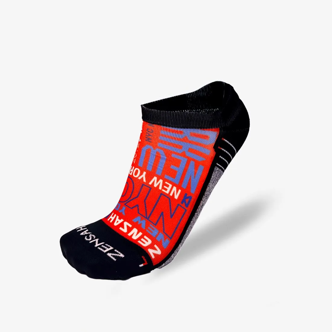 Busy New York Running Socks (No Show) sold by Zensah product image thumbnail 2