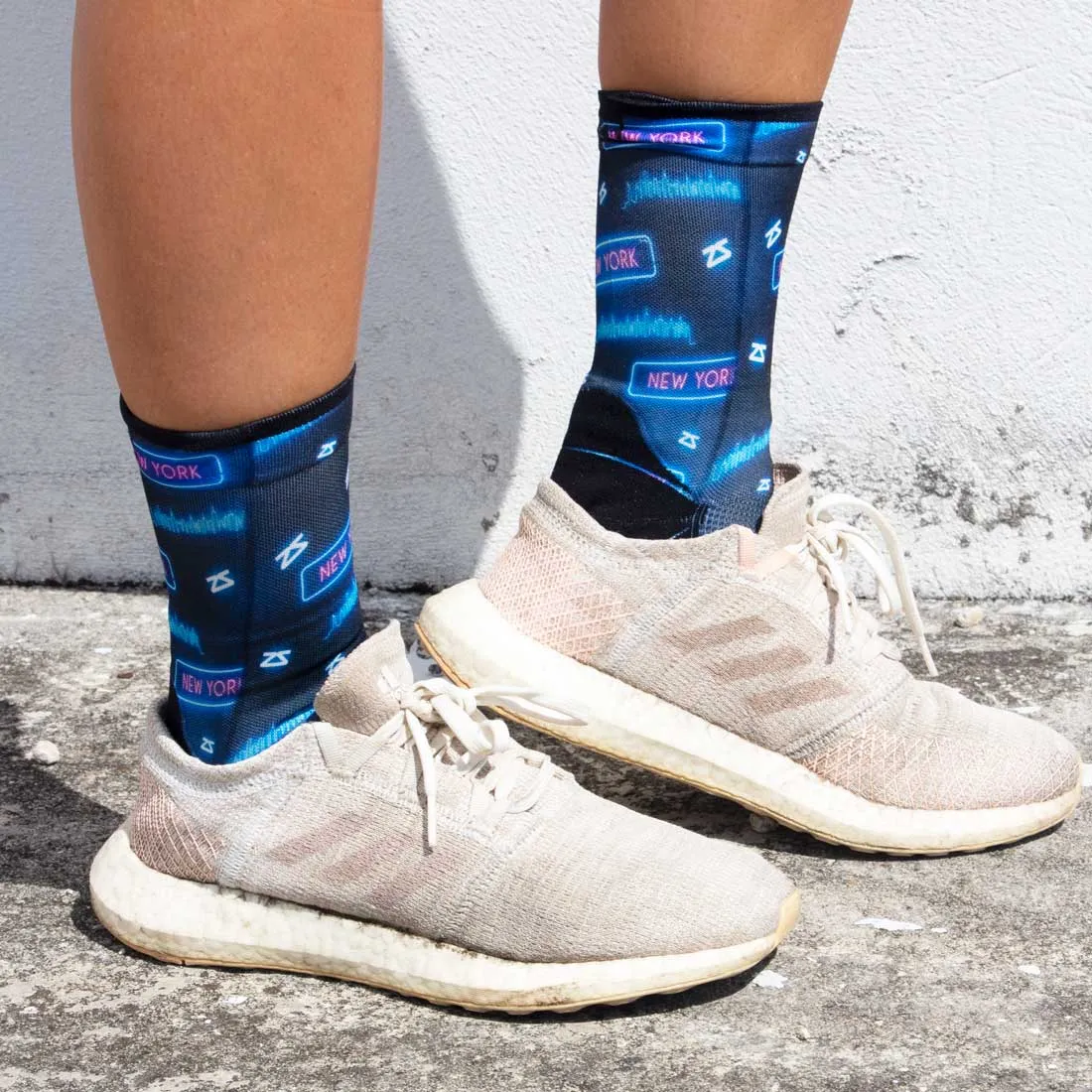 Neon NYC Socks (Mini-Crew) sold by Zensah