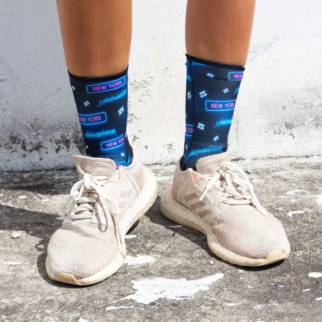 Neon NYC Socks (Mini-Crew) sold by Zensah product image thumbnail 3