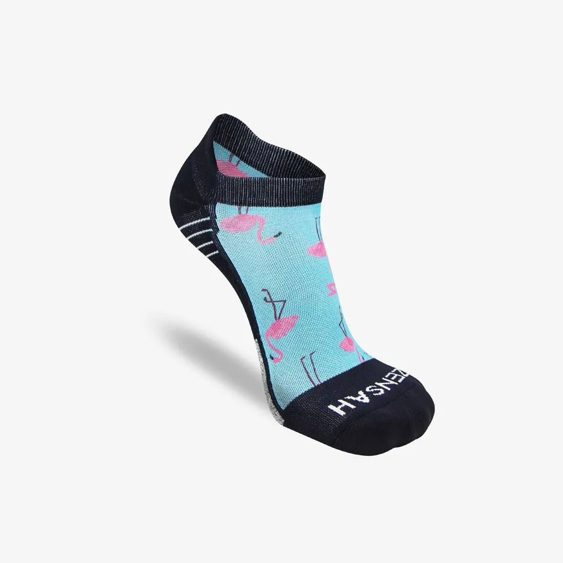 Pink Flamingos Socks (No Show) sold by Zensah product image thumbnail 3