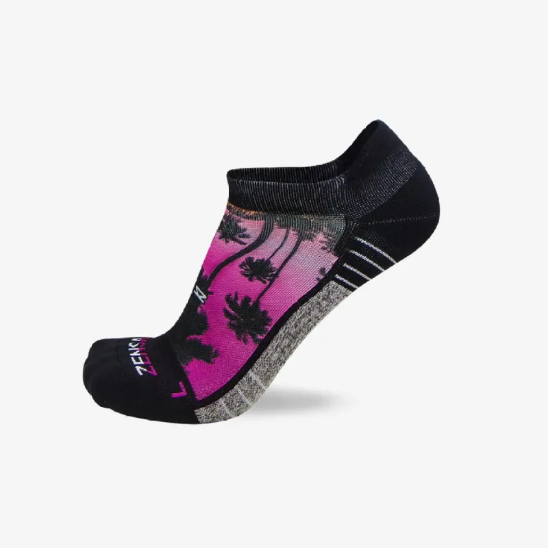 Tropical Palm Trees Socks (No Show) sold by Zensah