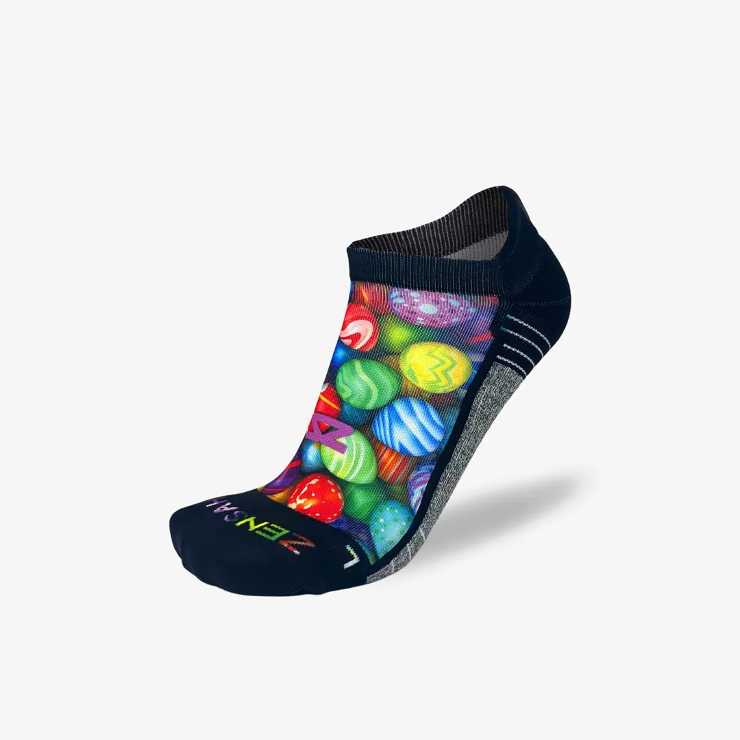 Multi-Colored Eggs Running Socks (No Show) sold by Zensah product image thumbnail 2