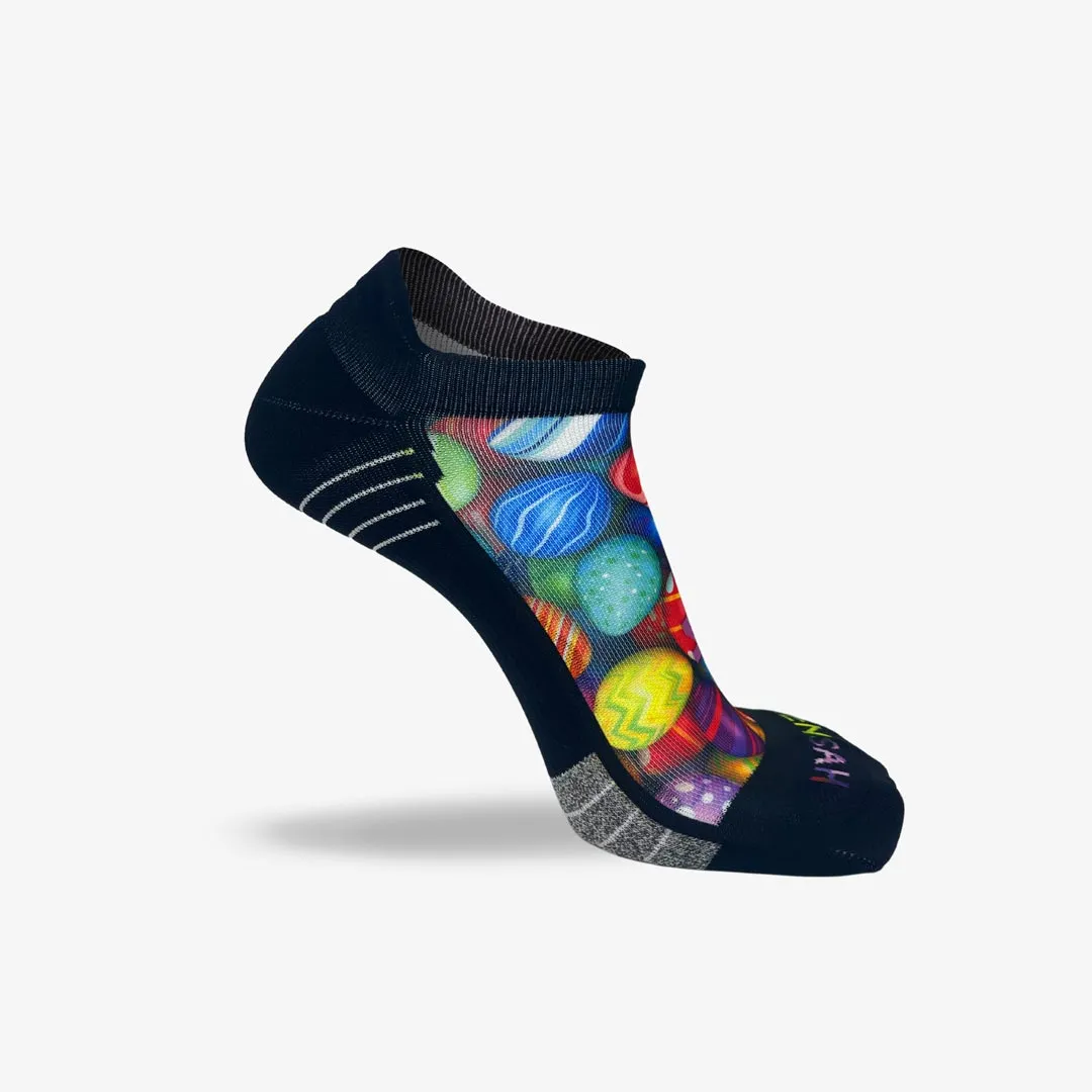 Multi-Colored Eggs Running Socks (No Show) sold by Zensah product image thumbnail 3