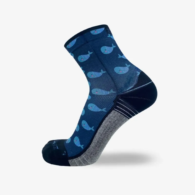 Whales Socks (Mini-Crew) sold by Zensah