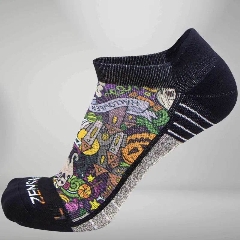 Halloween Collage Socks (No Show) sold by Zensah