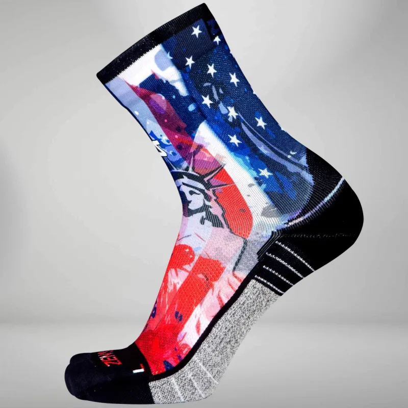USA Liberty Socks (Mini Crew) sold by Zensah