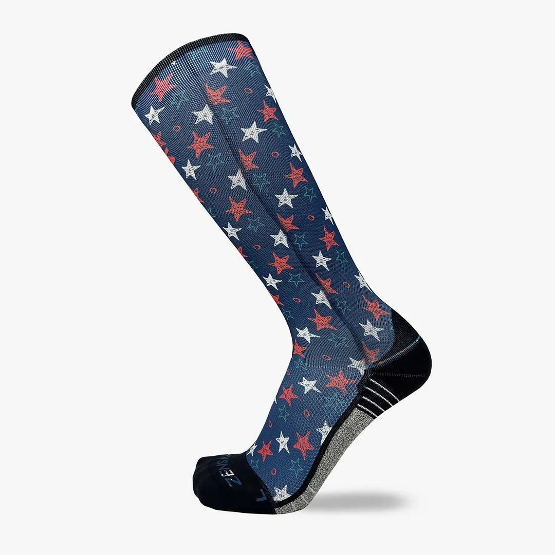Illustrated Stars Compression Socks (Knee-High) sold by Zensah