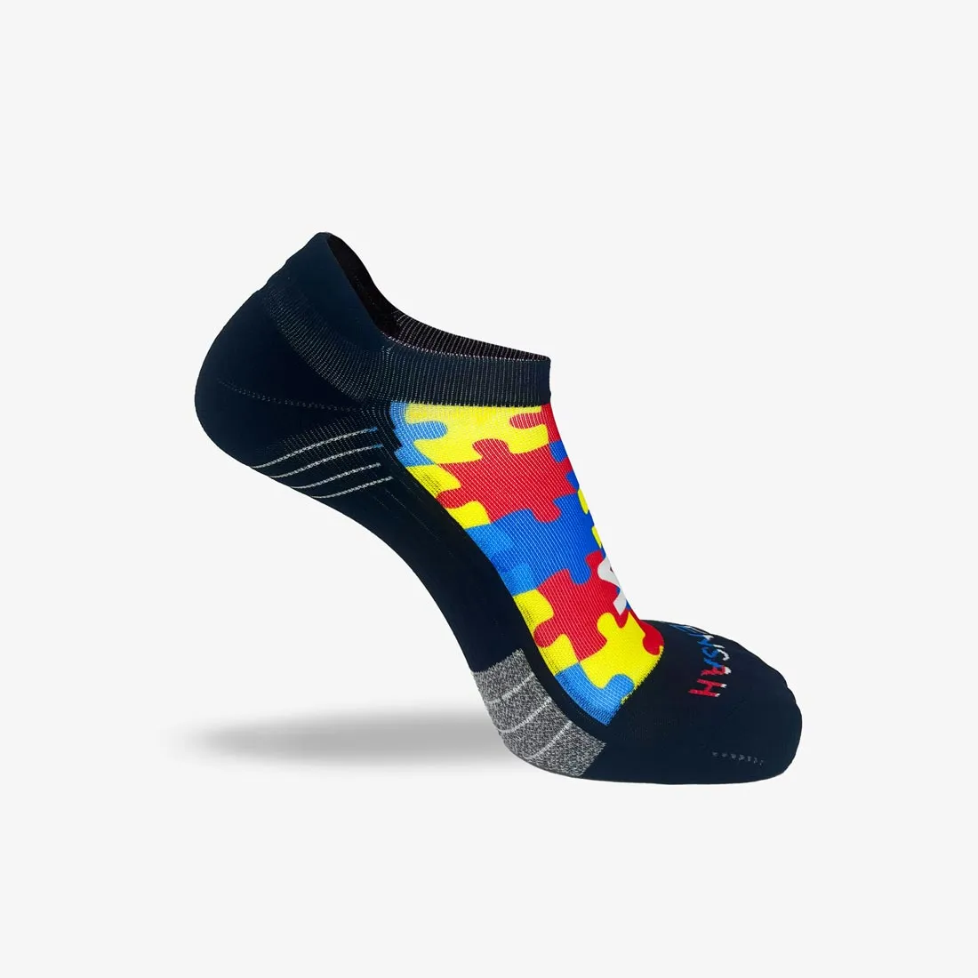 Zensah x Autism Awareness Running Socks (No Show) sold by Zensah product image thumbnail 3