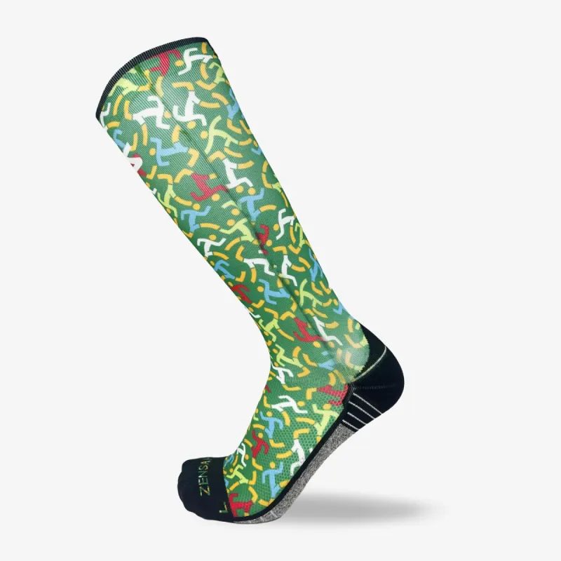 Running People Compression Socks (Knee-High) sold by Zensah