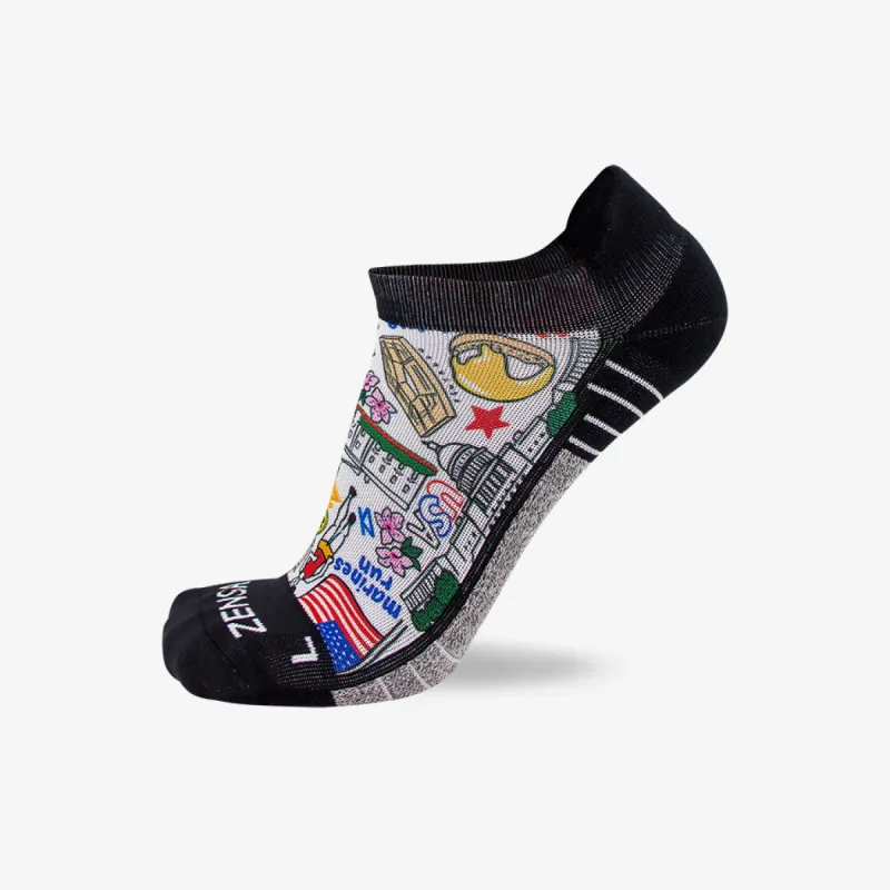 DC Doodle Socks (No Show) sold by Zensah