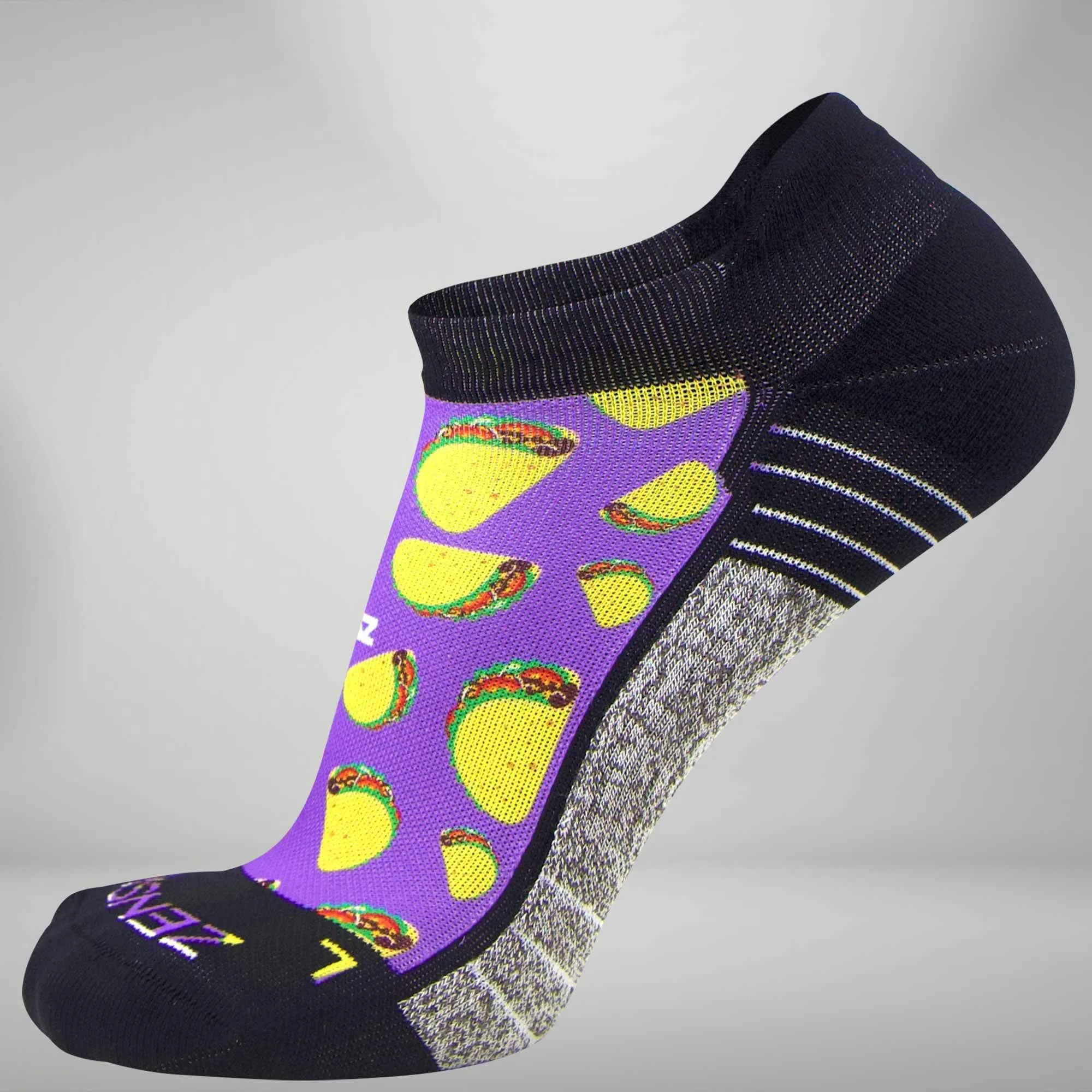 Tacos Socks (No-Show) sold by Zensah