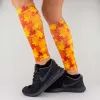 Maple Leaves Compression Leg Sleeves sold by Zensah
