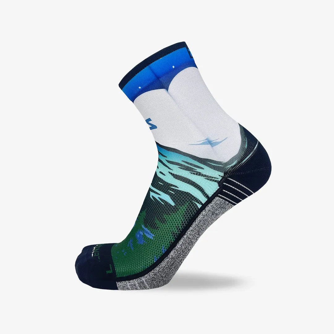 Mountain Panorama Socks (Mini-Crew) sold by Zensah