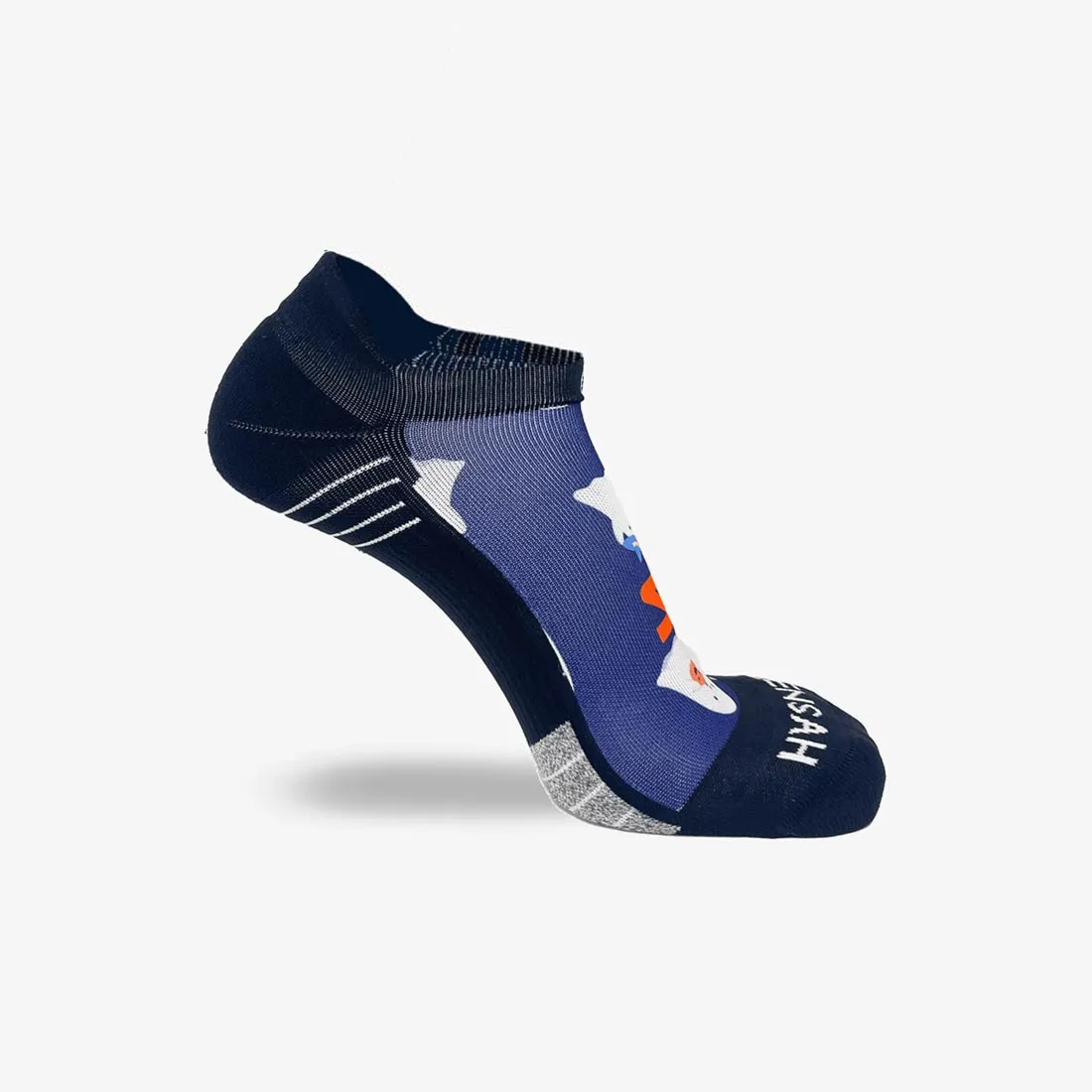 Cute Ghosts Running Socks (No Show) sold by Zensah product image thumbnail 4