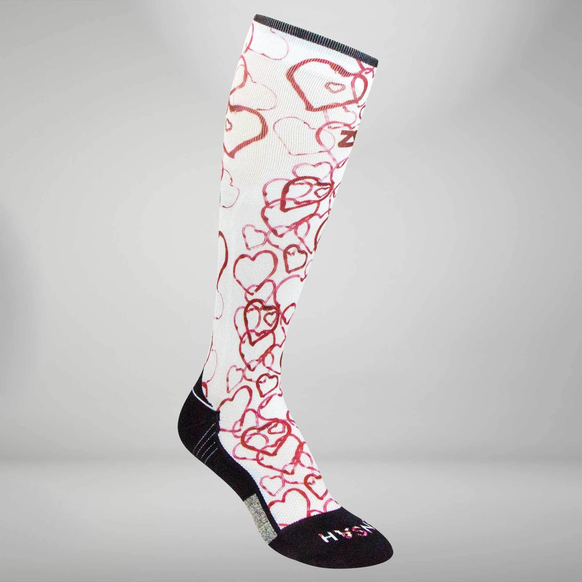 Abstract Hearts Compression Socks (Knee-High) sold by Zensah product image thumbnail 3