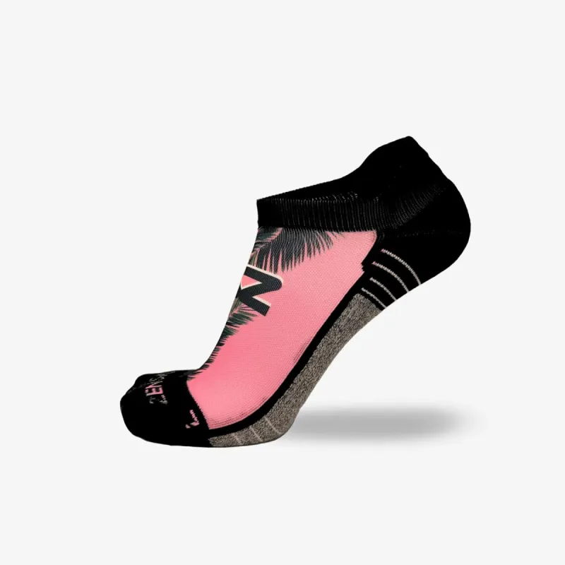 Jungle Miami Running Socks (No Show) sold by Zensah