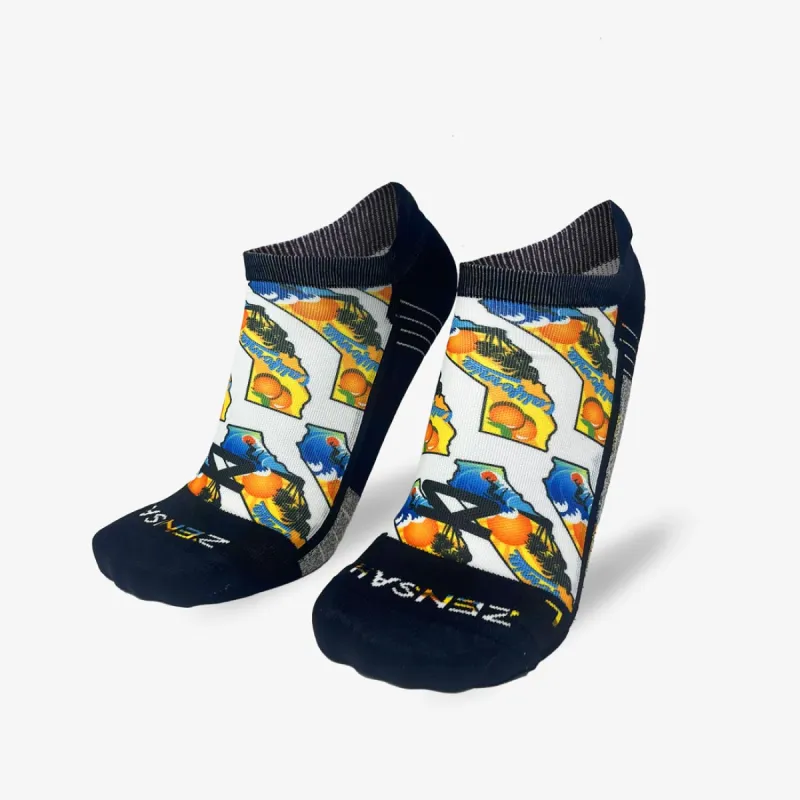 California State Running Socks (No Show) sold by Zensah