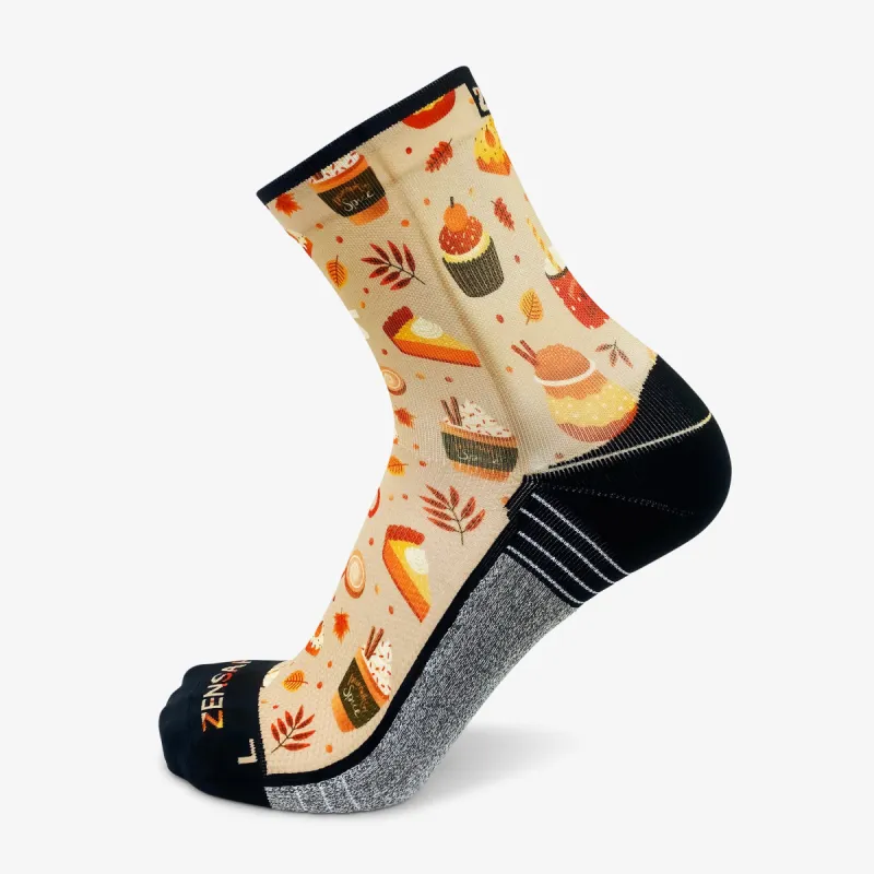 Pumpkin Spice Socks (Mini-Crew) sold by Zensah