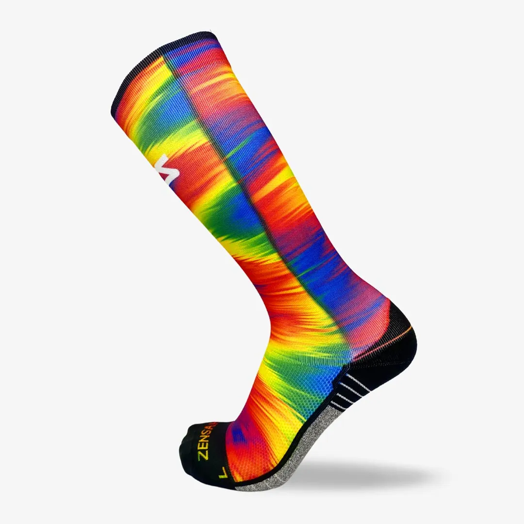 Rainbow Gradient Compression Socks (Knee-High) sold by Zensah product image thumbnail 2