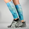 Abstract Waves Compression Leg Sleeves sold by Zensah
