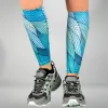 Abstract Waves Compression Leg Sleeves sold by Zensah