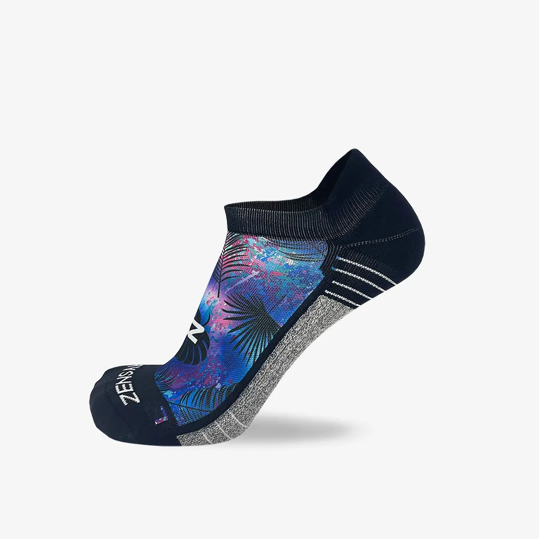 Palm Leaves Running Socks (No Show) sold by Zensah