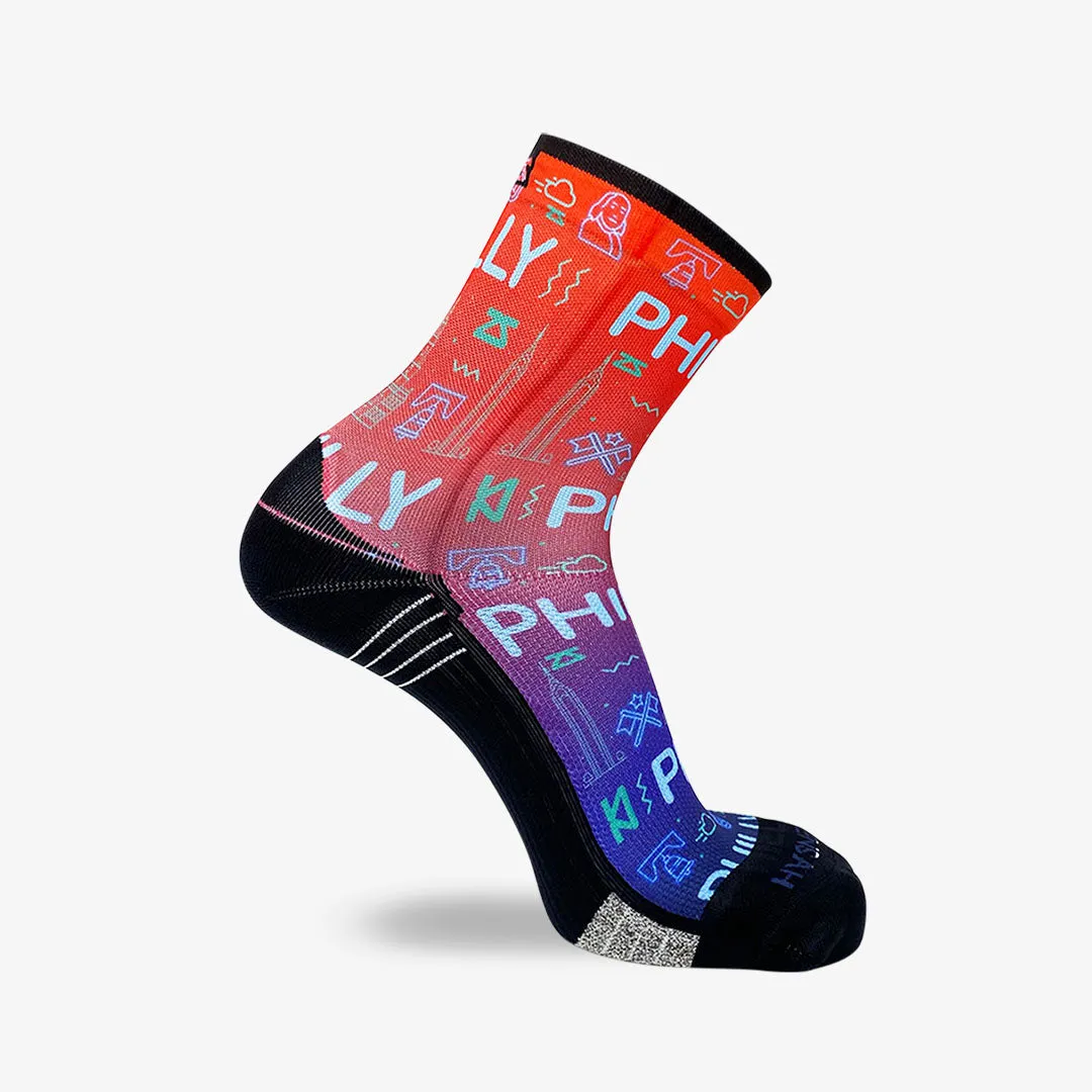 Neon Philly Socks (Mini-Crew) sold by Zensah product image thumbnail 4