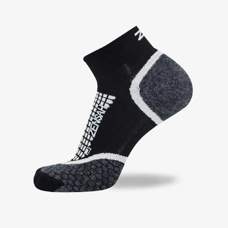 Grit Running Socks (Quarter) sold by Zensah