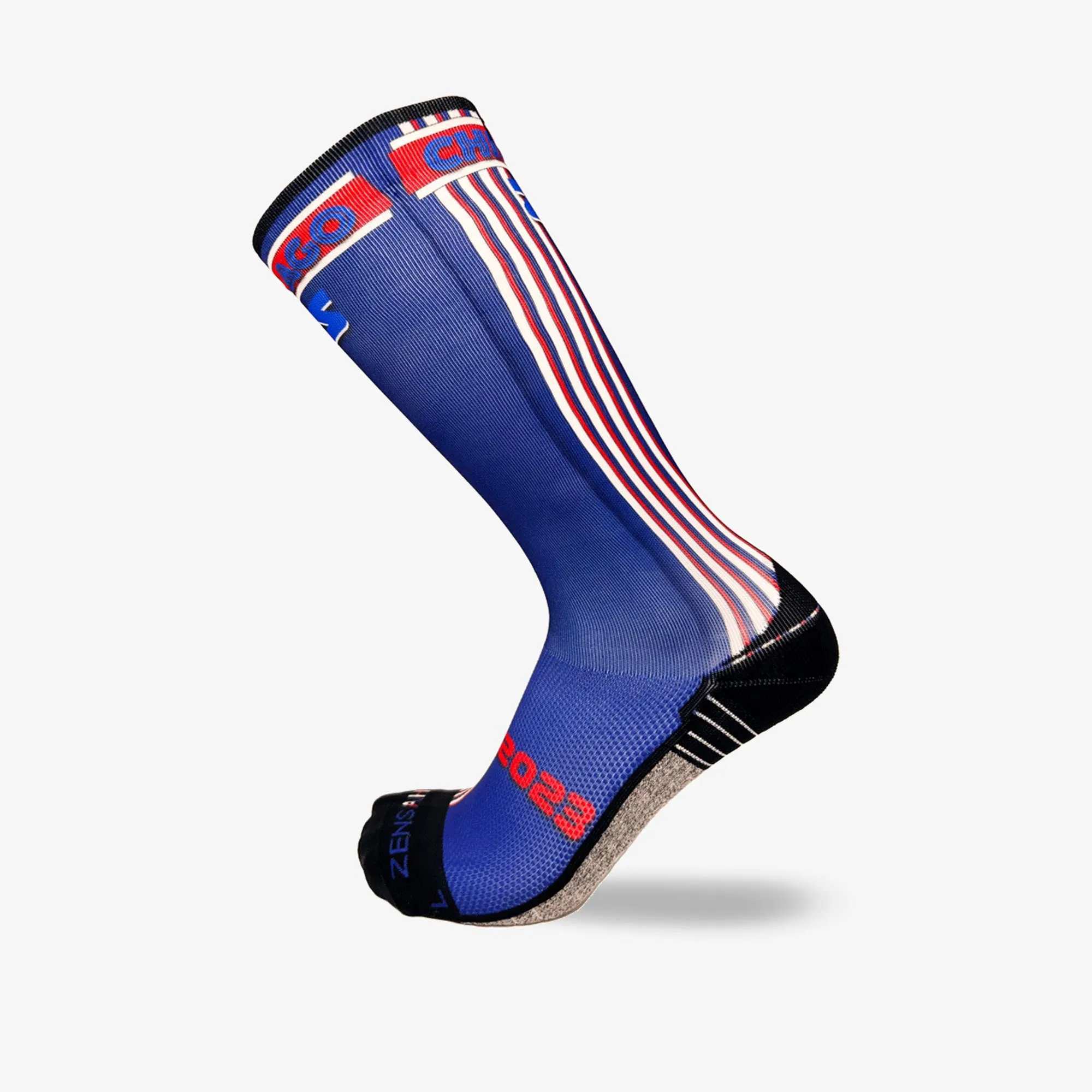 Old School Chicago Compression Socks (Knee-High) sold by Zensah