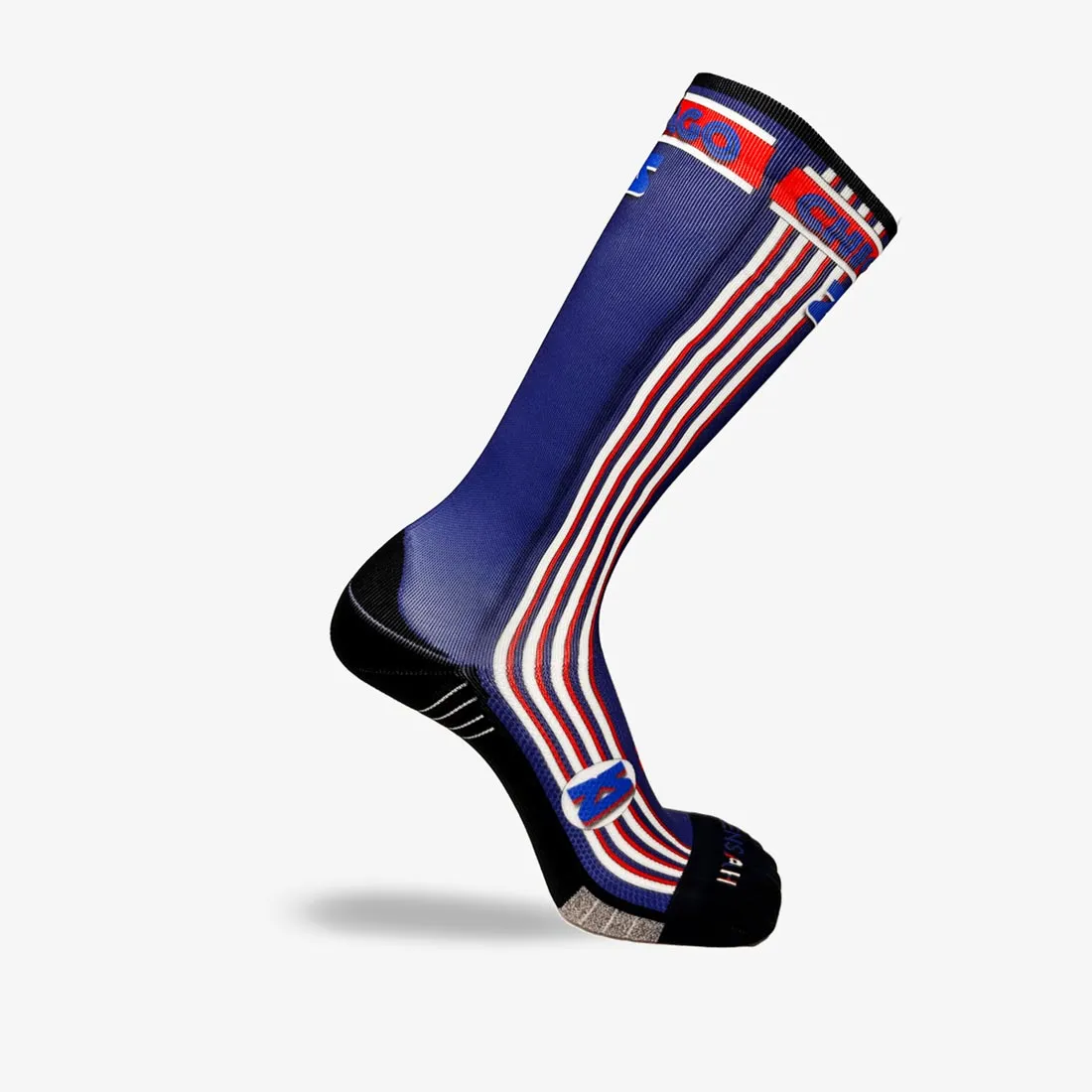 Old School Chicago Compression Socks (Knee-High) sold by Zensah product image thumbnail 3
