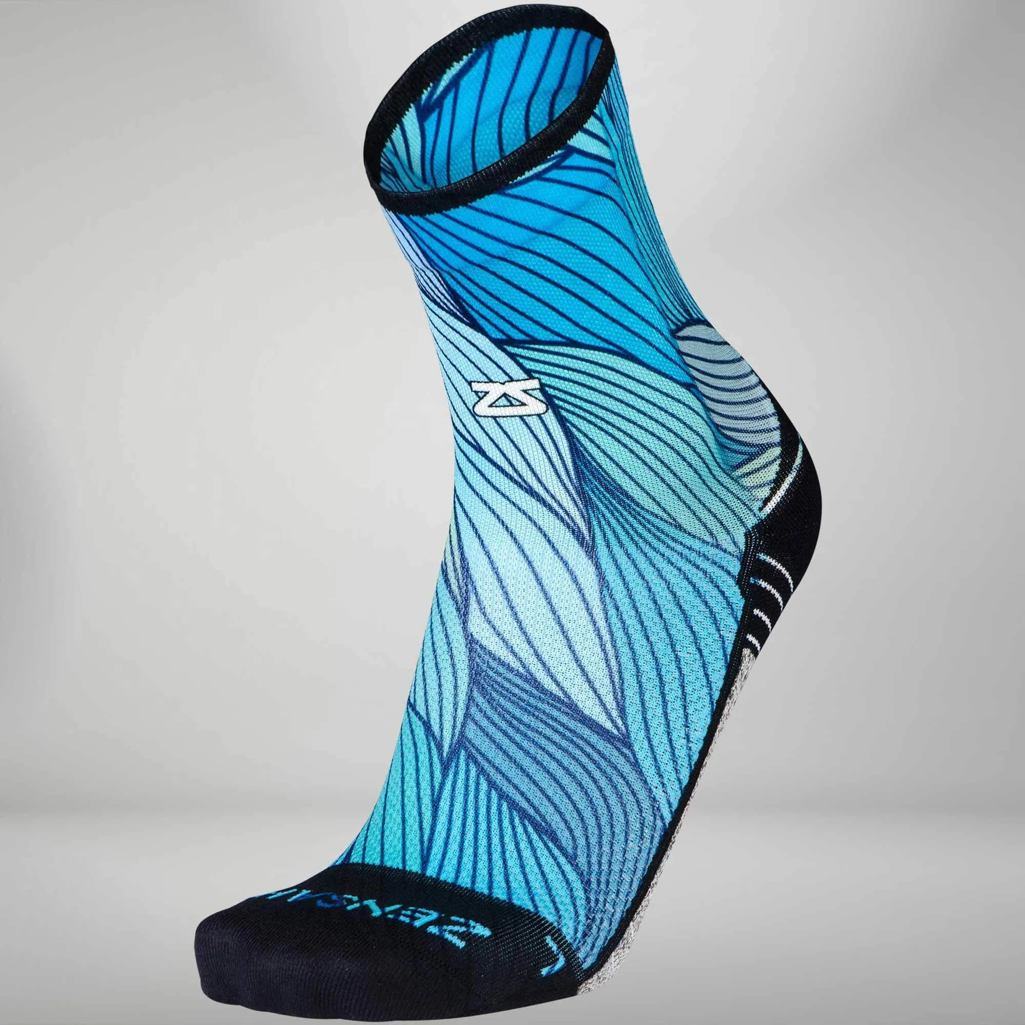 Abstract Waves Socks (Mini Crew) sold by Zensah product image thumbnail 3