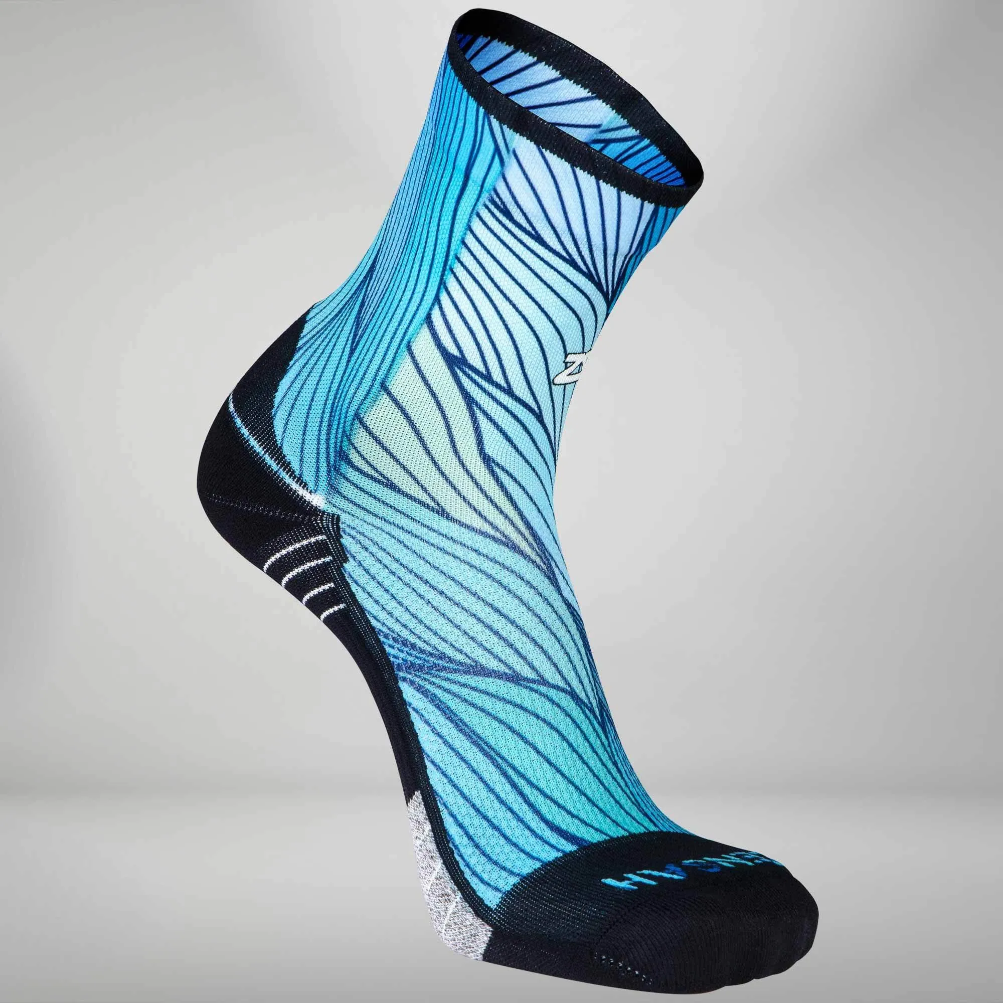 Abstract Waves Socks (Mini Crew) sold by Zensah product image thumbnail 2