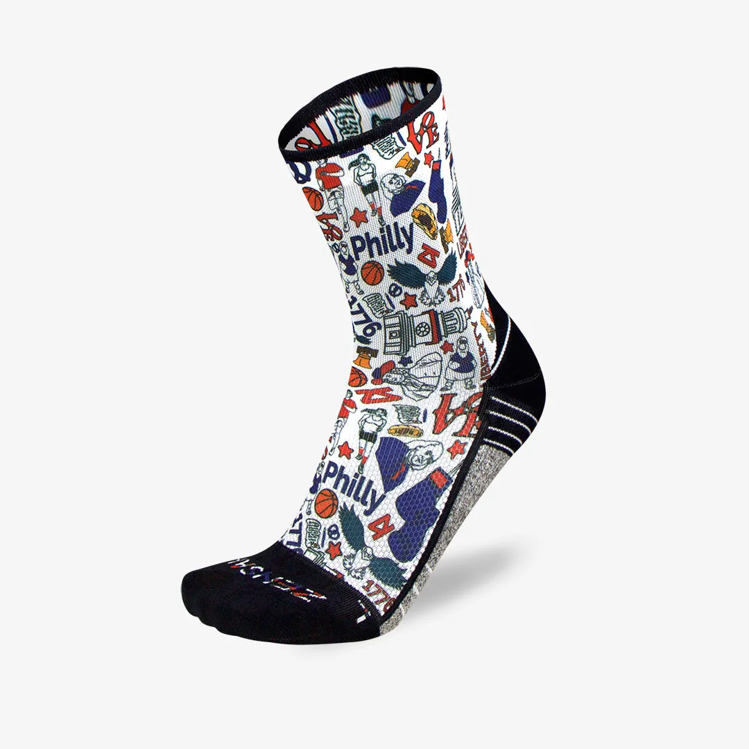 Philadelphia Socks (Mini Crew) sold by Zensah product image thumbnail 3