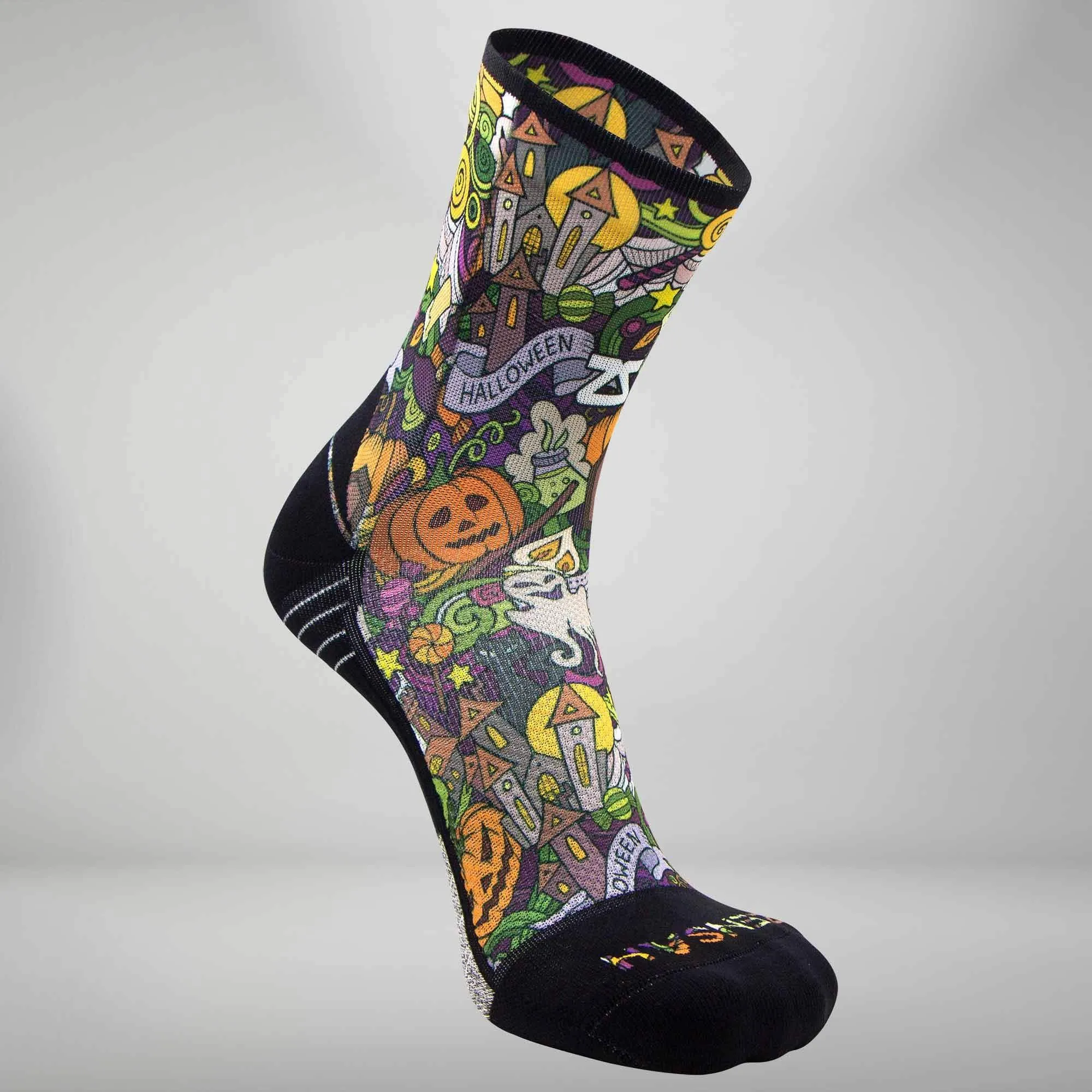 Halloween Collage Socks (Mini Crew) sold by Zensah product image thumbnail 3