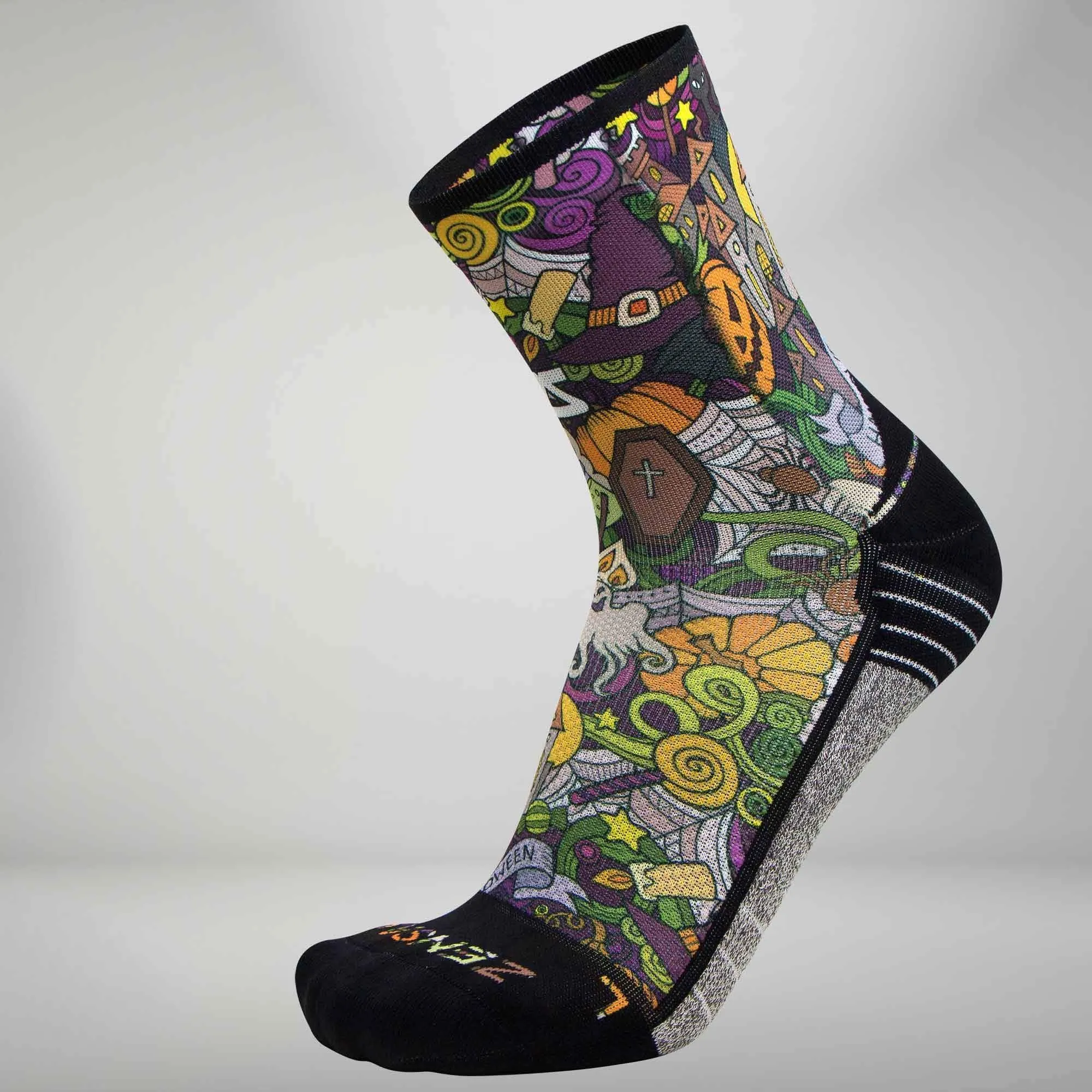 Halloween Collage Socks (Mini Crew) sold by Zensah product image thumbnail 2