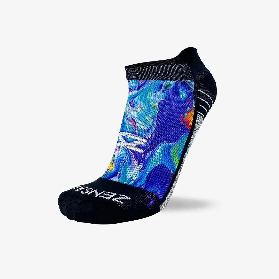 Fluid Art Running Socks (No Show) sold by Zensah product image thumbnail 3