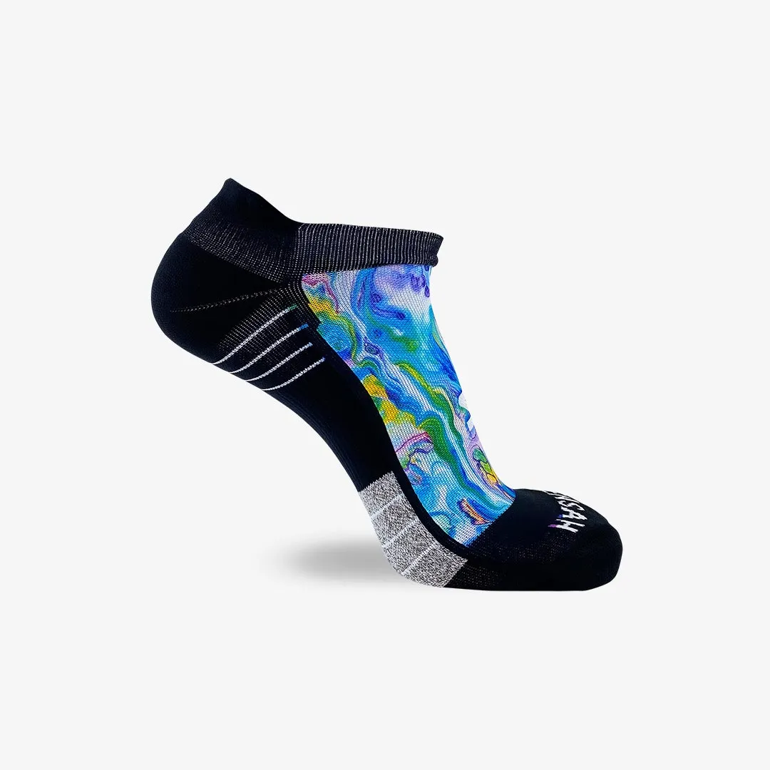 Fluid Art Running Socks (No Show) sold by Zensah product image thumbnail 2