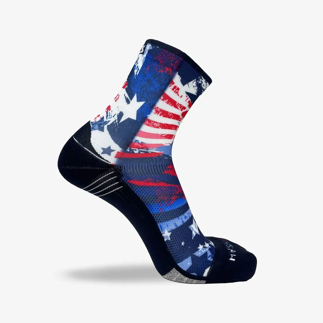USA Stars and Stripes Running Socks (Mini-Crew) sold by Zensah product image thumbnail 3