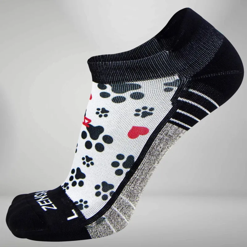 Paw Prints Socks (No Show) sold by Zensah