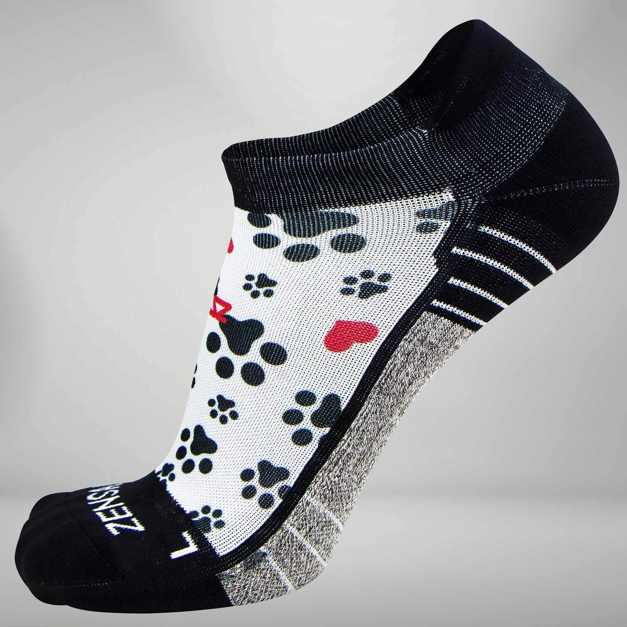 Paw Prints Socks (No Show) sold by Zensah