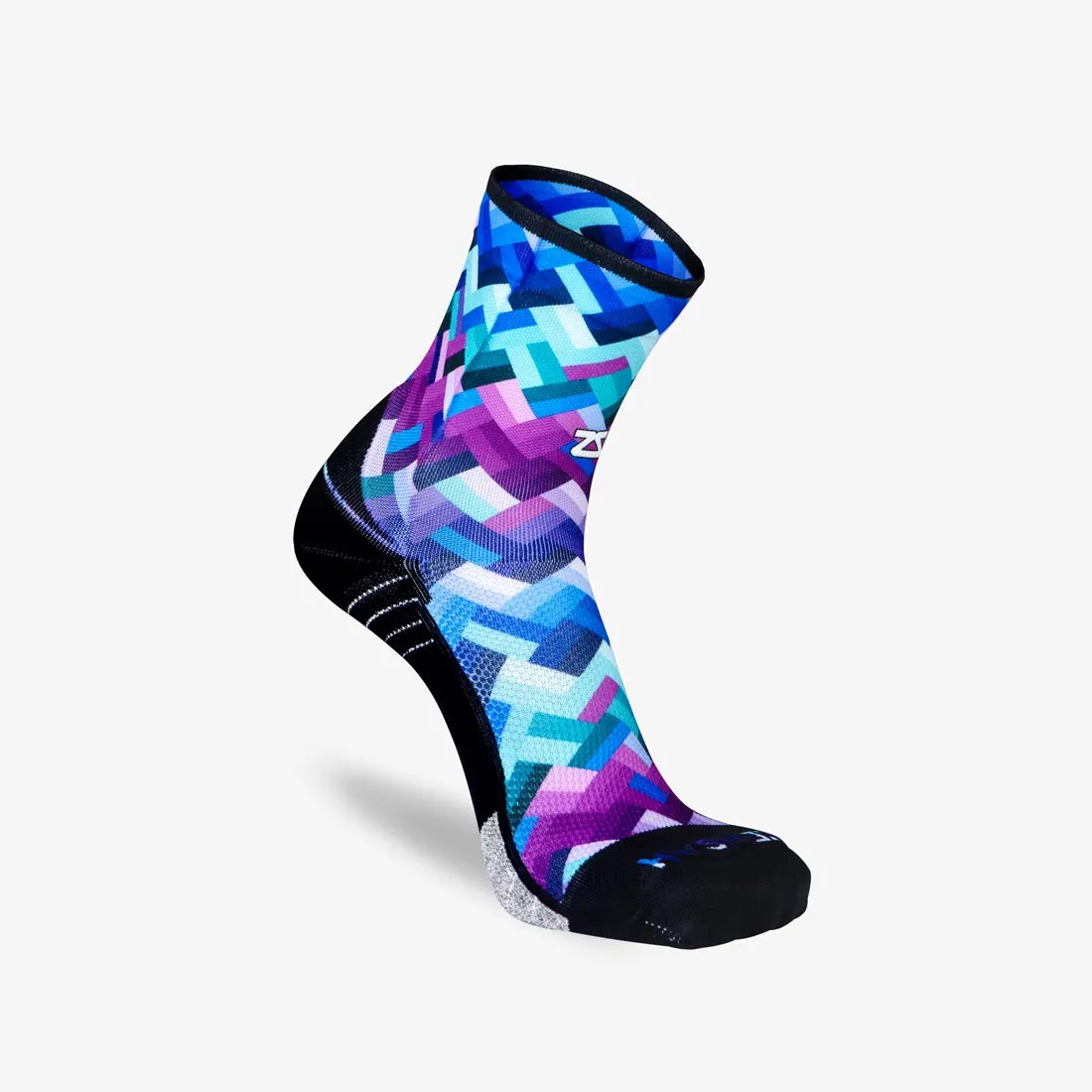 Geo Waves Socks (Mini Crew) sold by Zensah product image thumbnail 3