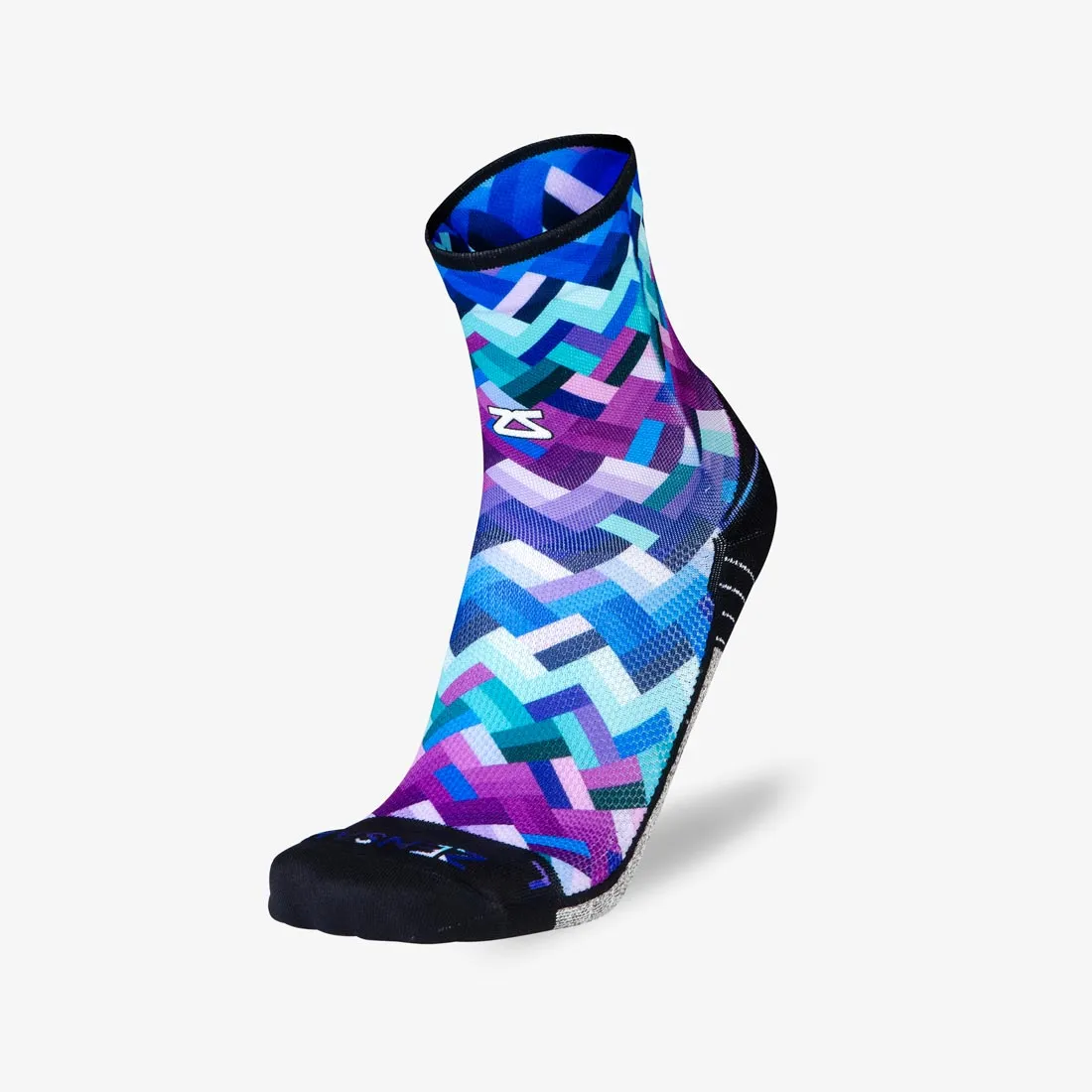 Geo Waves Socks (Mini Crew) sold by Zensah product image thumbnail 2