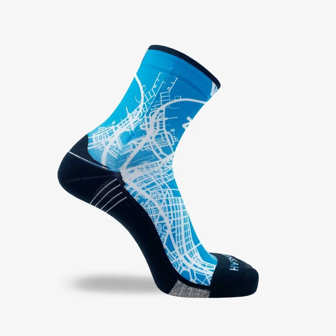 Boston Map Socks (Mini-Crew) sold by Zensah product image thumbnail 3