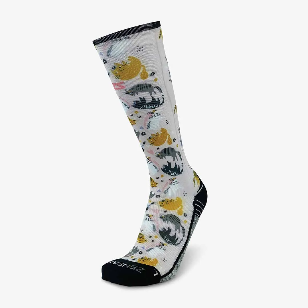 Cats Compression Socks (Knee-High) sold by Zensah product image thumbnail 2